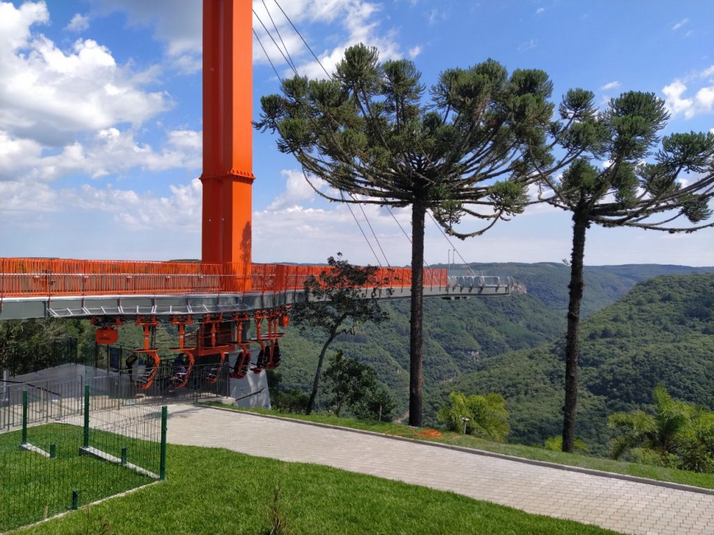 Brinquedo que ganhou o nome de abusado na Cidade de Canela - Serra Gaúcha