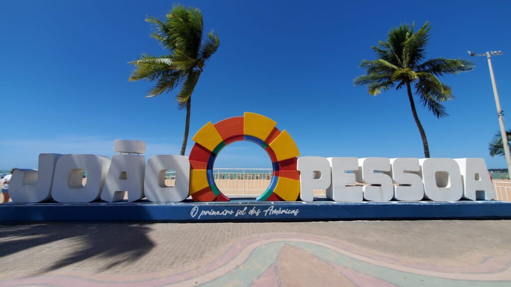 letreiro de joao pessoa