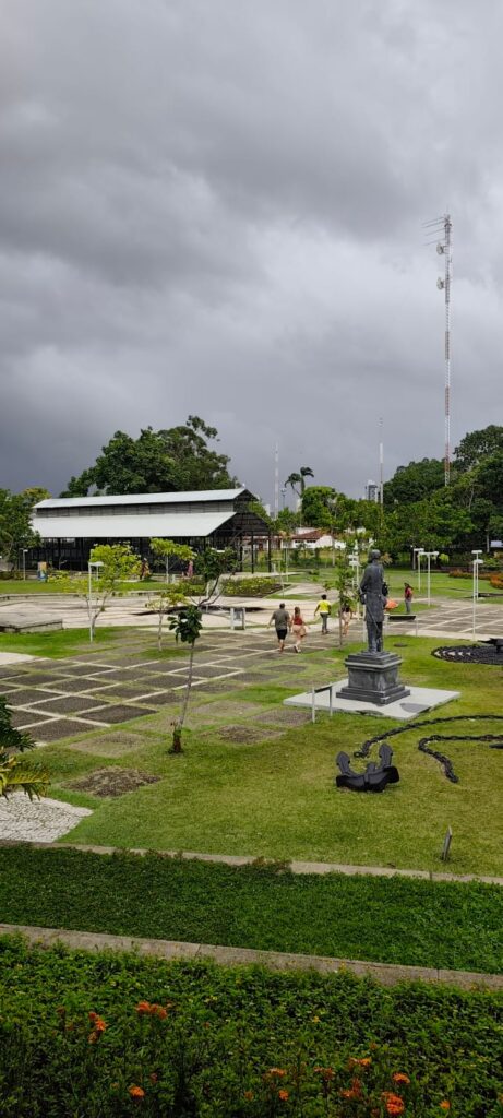 Mangal das Garças em Belém do Pará, área verde com vista para o rio e fauna amazônica